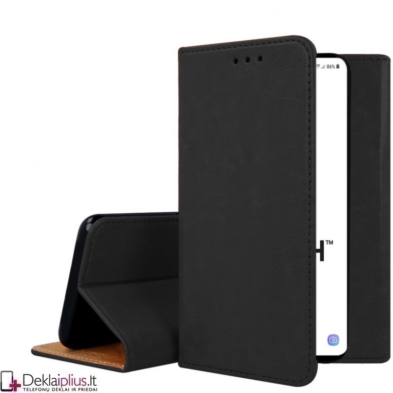 Telone grynos odos dėklas - juodas (Xiaomi Redmi Note 13 Pro 5G/Poco X6 5G) Telone grynos odos dėklas - juodas (Xiaomi Redmi Note 13 Pro 5G/Poco X6 5G)